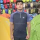 تی شرت آستین کوتاه نیم زیپ آدیداس کد ۸۶۰