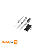 ست قاشق چنگال تاشو استیل کیف مشکی 1 unnamed file 3