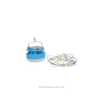 چراغ اضطراری و خورشیدی ۱۰۰ وات مدل TYN-CD-CD-100W با پاوربانک و ریسه نور رنگی RGB