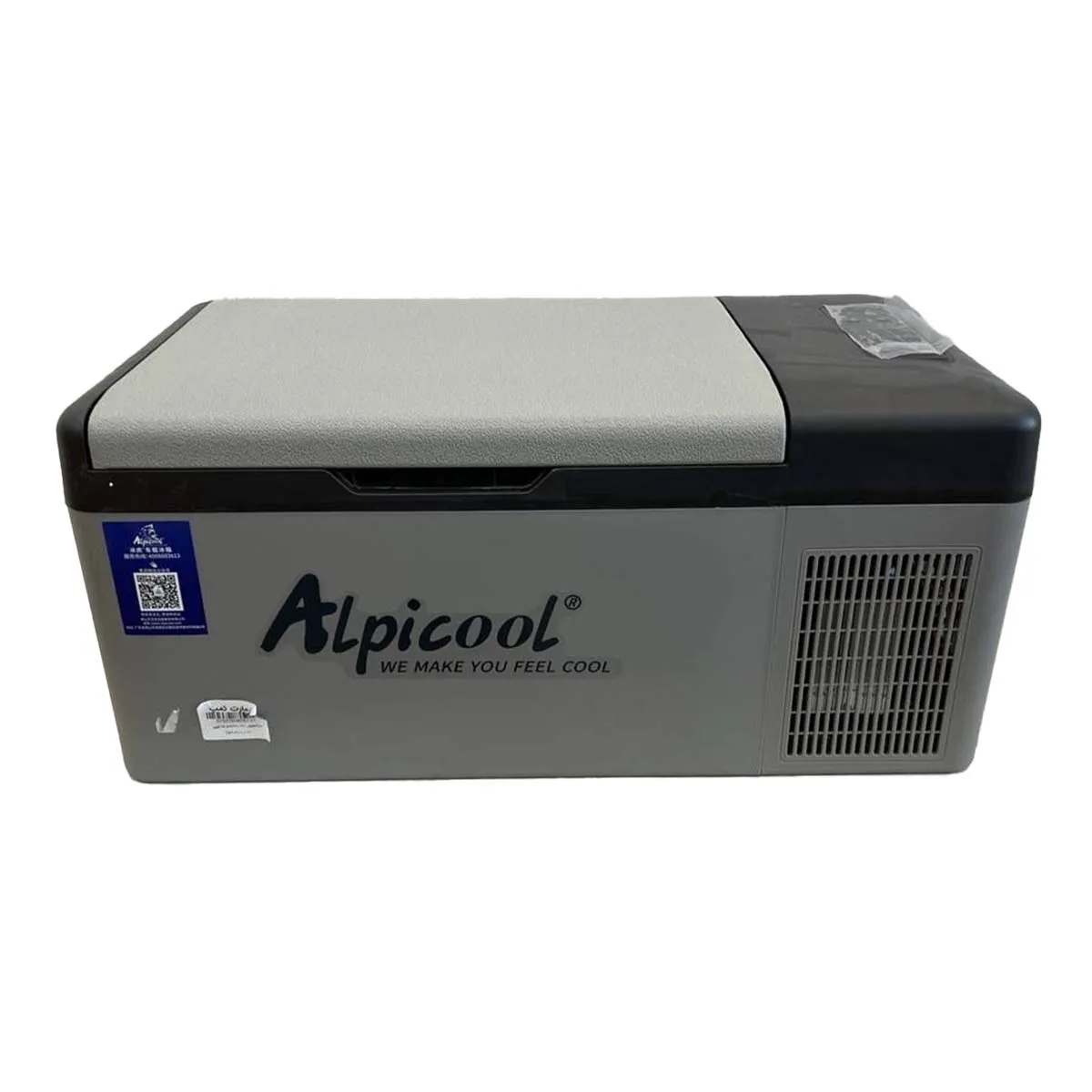 یخچال و فریزر مسافرتی ۱۵ لیتری آلپیکول (Alpicool) مدل C15 – کمپرسوردار هوشمند خودرویی