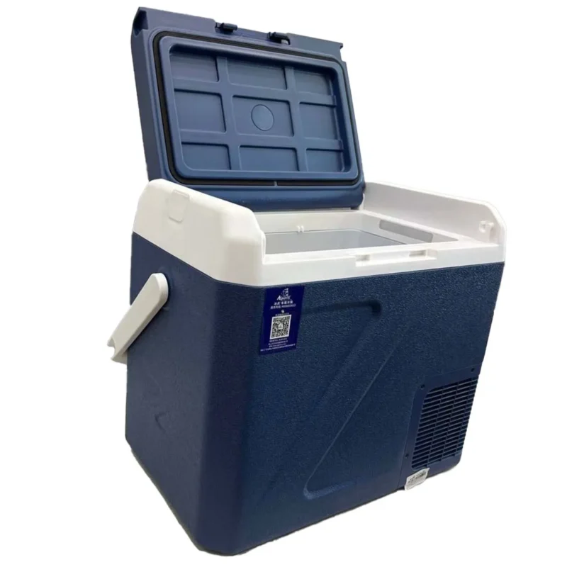 یخچال و فریزر مسافرتی 20 لیتری آلپیکول (Alpicool) مدل پرتابل – مجهز به کمپرسور DC و دستگیره حمل اختصاصی