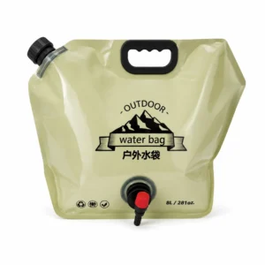 گالن آب تاشو ۸ لیتری OUTDOOR مجهز به شیر خروجی