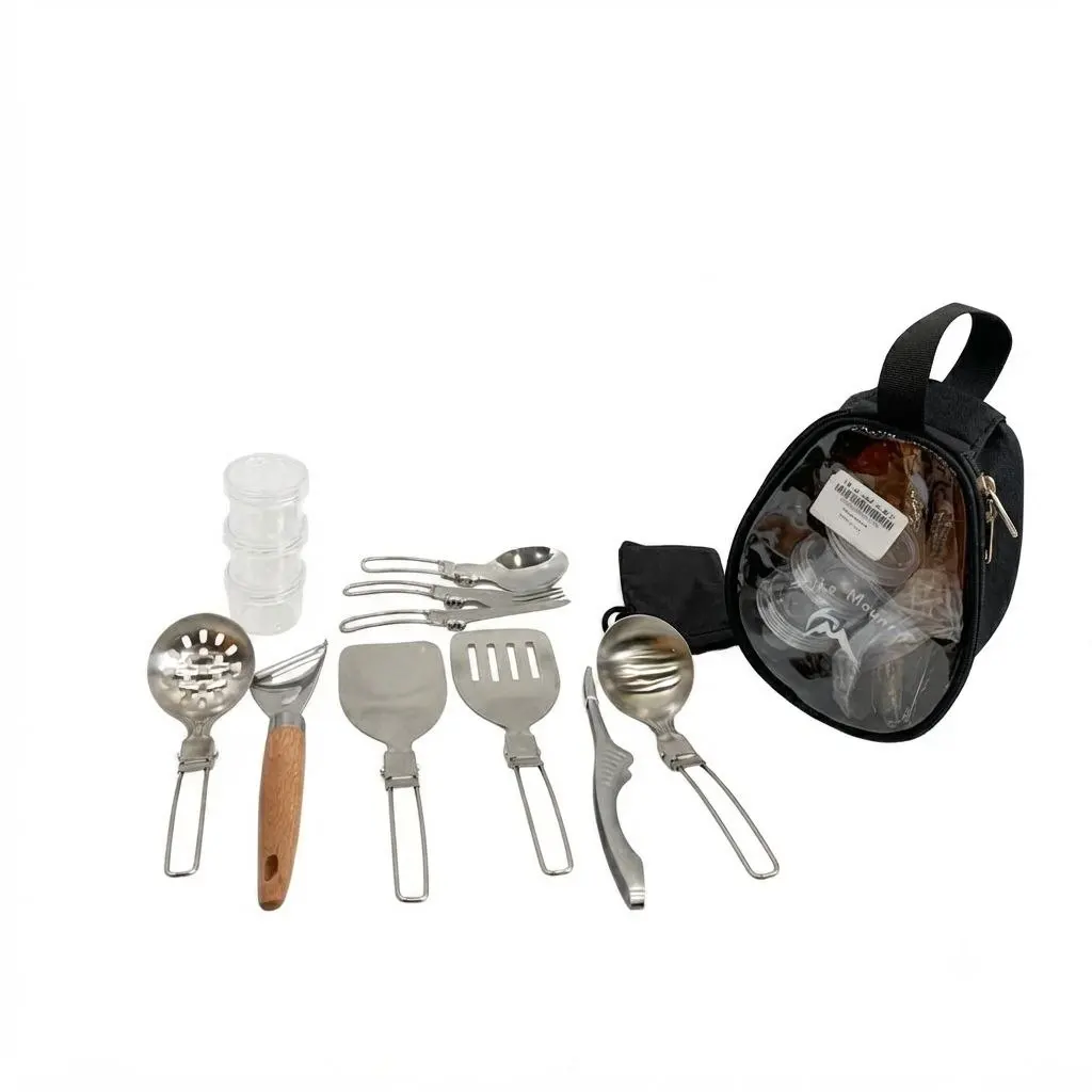 ست ابزار آشپزی سفری کمپینگ (Camping Cookware Set) 3 ست ابزار آشپزی سفری کمپینگ (Camping Cookware Set)