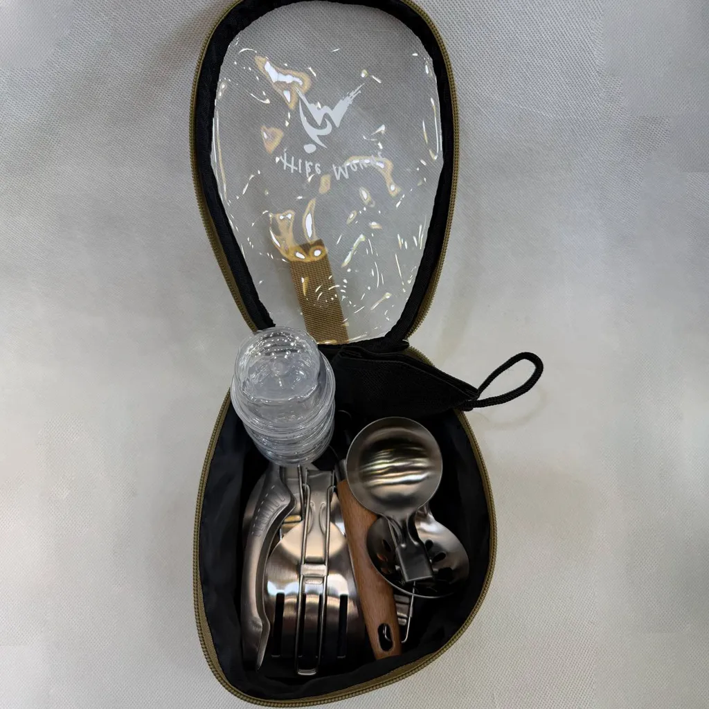 ست ابزار آشپزی سفری کمپینگ (Camping Cookware Set) 6 ست ابزار آشپزی سفری کمپینگ (Camping Cookware Set)
